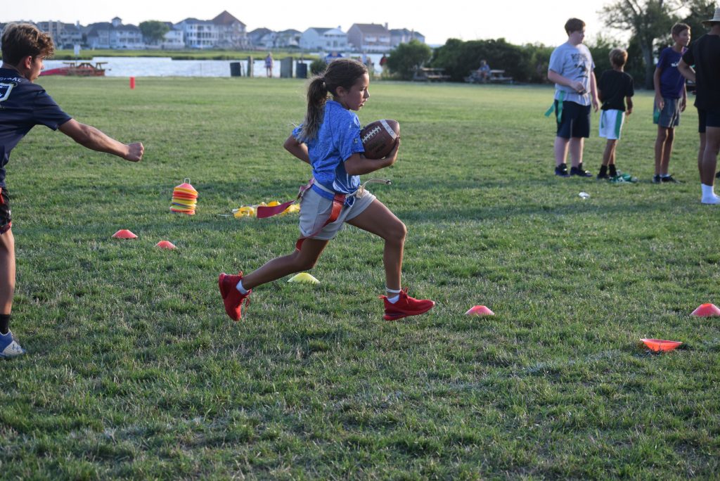 CoRec Flag Football Camp Ocean City Recreation & Parks Camps